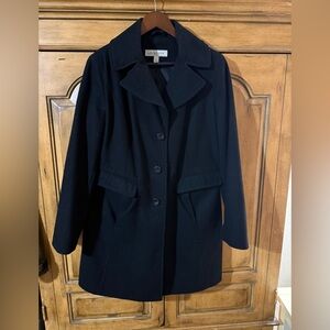 Women's Liz Claiborne Black Coat